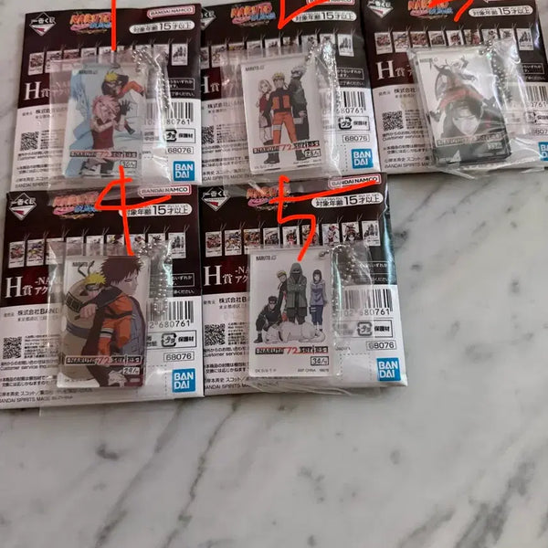 [BUNJANG] Naruto Ichiban Kuji Acrylic Keyring / 나루토 제일복권 쿠지 아크릴키링