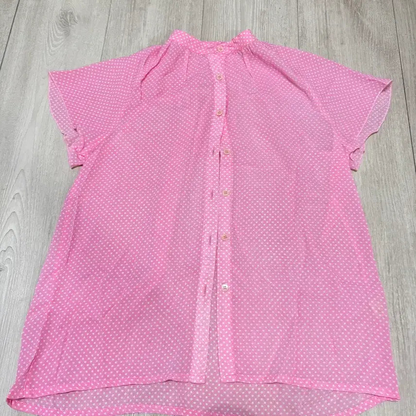 [BUNJANG] Dot Pattern Blouse / 도트 패턴 블라우스
