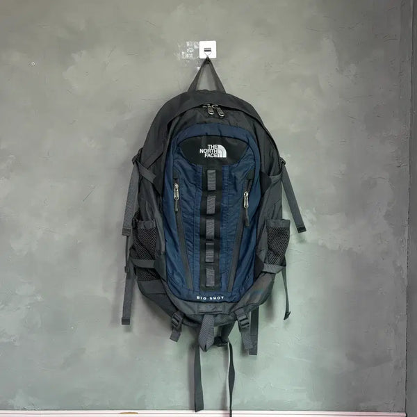 [BUNJANG] The North Face Big Shot Backpack Navy Grey / 노스페이스 빅샷 백팩 네이비 그레이 가방