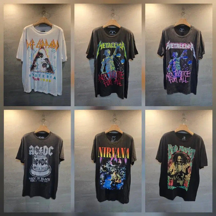 [BUNJANG] Metallica Justice For All Tour 1988 Band T-Shirt / 굿즈 정품! 밴드 티셔츠. 콜렉션. 대방출!