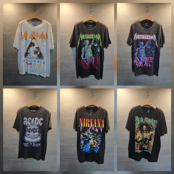 [BUNJANG] Metallica Justice For All Tour 1988 Band T-Shirt / 굿즈 정품! 밴드 티셔츠. 콜렉션. 대방출!