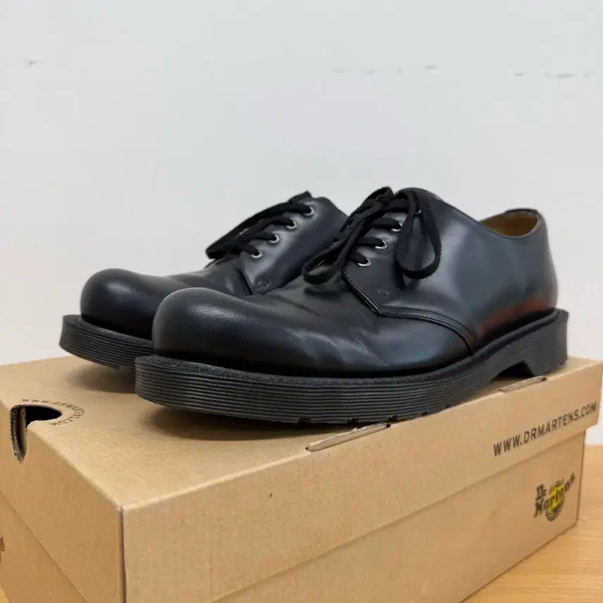 [BUNJANG] Dr. Martens Albany 4-Eye Derby Shoes Black UK 8 / 닥터마틴 알바니 4홀 더비슈즈 블랙 UK8