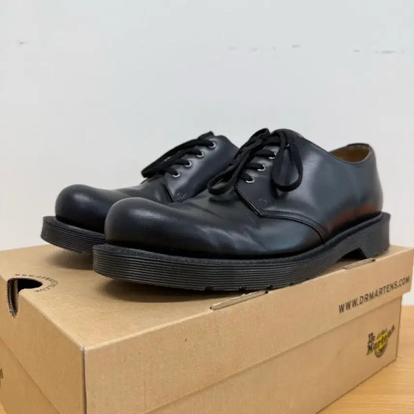 [BUNJANG] Dr. Martens Albany 4-Eye Derby Shoes Black UK 8 / 닥터마틴 알바니 4홀 더비슈즈 블랙 UK8