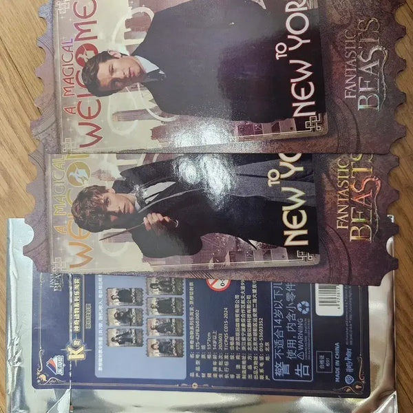 [BUNJANG] Fantastic Beasts Kuji Bookmarks (Set of 2) / 신비한 동물사전 쿠지 k상 책갈피