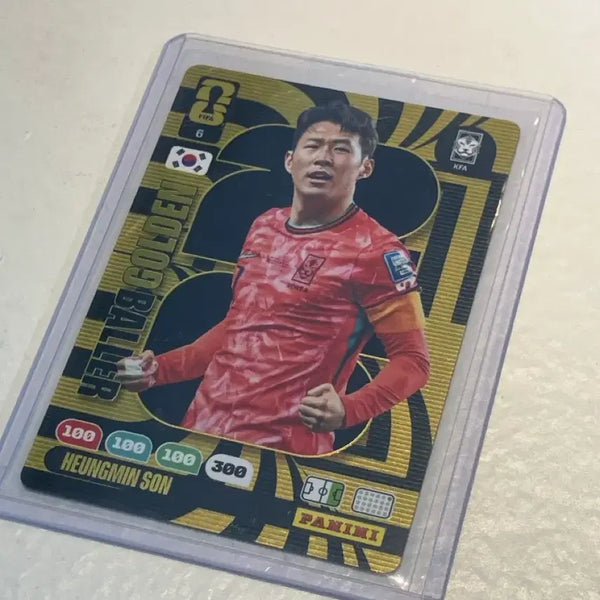 [BUNJANG] Panini Golden Baller Son Heung-min Card / 파니니 골든볼러 손흥민 카드