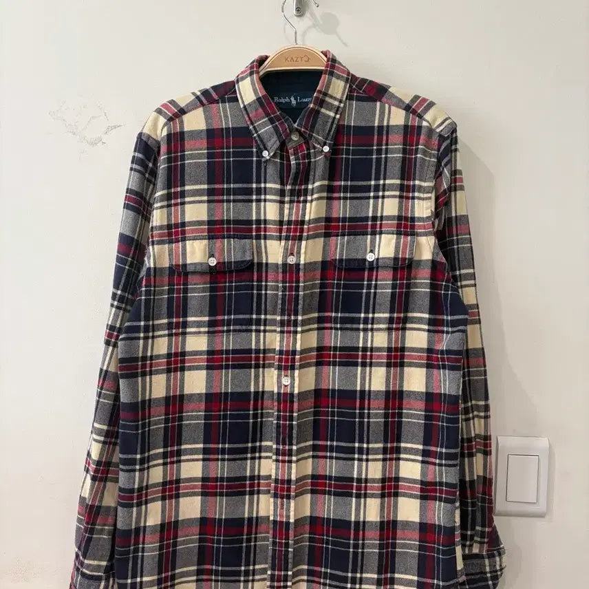 [BUNJANG] Polo Check Pocket Shirt / 22. 폴로 체크 포켓 셔츠