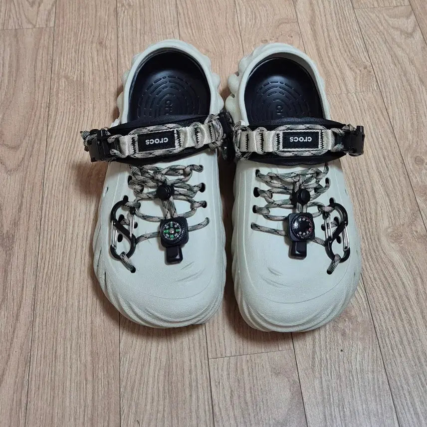[BUNJANG] Crocs Echo Clog Military Custom Sandals / 크록스 에코클로그 밀리터리 커스텀 샌들 슬리퍼 280 (M10 W12)