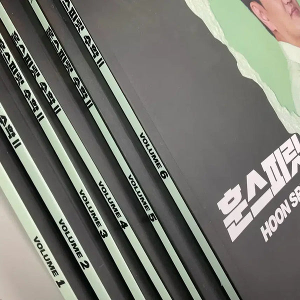 [BUNJANG] Jeong Byeong-hoon Hoonsprit Vol. 1-6 Book Set / 2027 정병훈 훈스피릿 수2 1-6권 세트