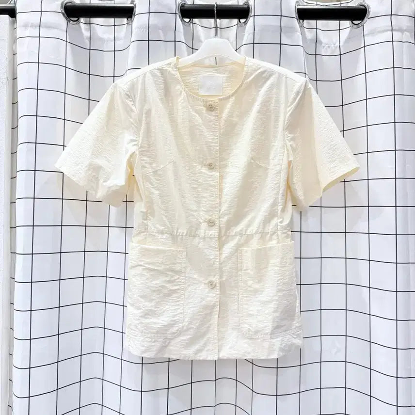 [BUNJANG] The Beigees The Sand Short Sleeve Jacket / 더베이지스 더샌드 반팔자켓
