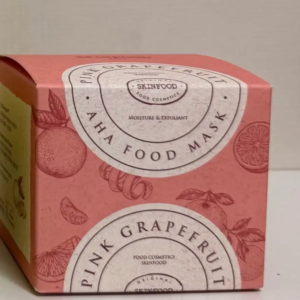[BUNJANG] Skintfood Pink Grapefruit AHA Food Mask (120g) Wash-off Pack / 스킨푸드 핑크자몽 아하 푸드마스크(120g) 워시오프팩 각질제거