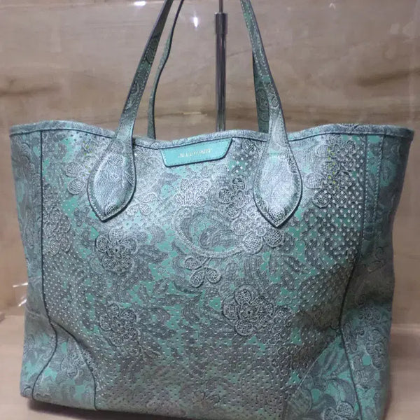[BUNJANG] Jill Stuart Punching Paisley Shoulder Bag Shopper Bag / 후루룩구제 질스튜어트 펀칭 페이즐리 숄더백 쇼퍼백 260803