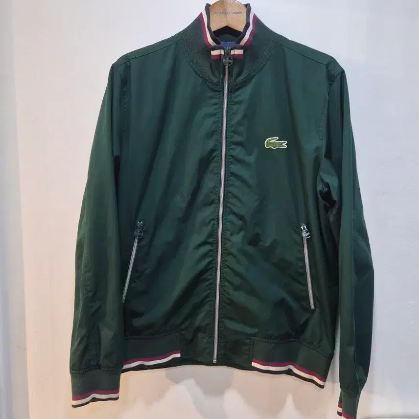 [BUNJANG] Lacoste Green Blouson Jumper Size 105 / 105) 라코스테 그린 블루종 점퍼 팝니다
