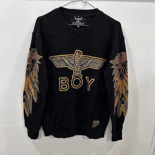 [BUNJANG] Boy London Eagle Embroidered Sweatshirt / 보이런던 이글 맨투맨