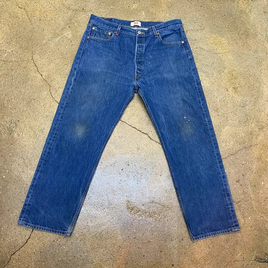 [BUNJANG] 00s-05s US Vintage Levi's 501 Denim Jeans / 00s~05s 미국빈티지 리바이스 501 데님 청바지