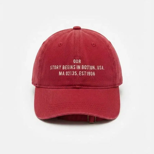[BUNJANG] New Balance Red Ball Cap / 뉴발란스 레드 볼캡