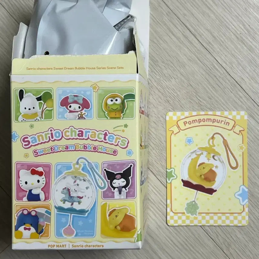 [BUNJANG] Pop Mart Sanrio Sweet Dream Bubble House Series PomPomPurin Figure / 산리오 팝마트 스윗,스위트 드림 버블 하우스 시리즈