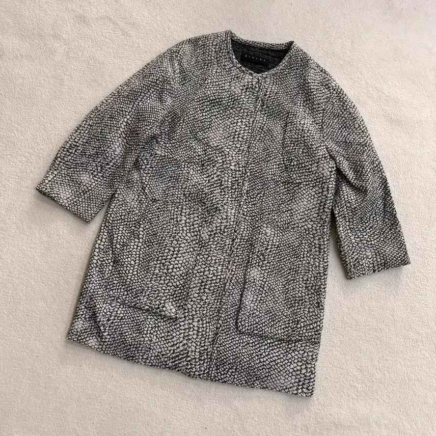 [BUNJANG] Sisley Snake Pattern Coat / OS 시슬리 뱀무늬 패턴 코트 0703T1