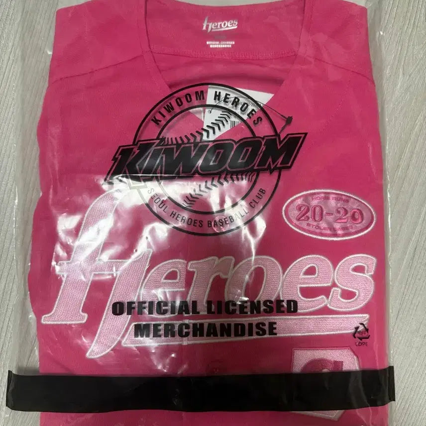 [BUNJANG] Kiwoom Heroes Song Sung-moon 20-20 Commemorative Jersey / 키움 송성문 20-20 유니폼