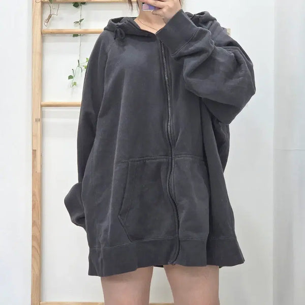 [BUNJANG] Nike Charcoal Hoodie Zip-up XXXL / [프립]2XL/나이키 후드집업 차콜