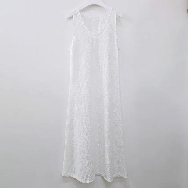 [BUNJANG] Sleeveless White Dress / 새제품 나시 화이트 원피스