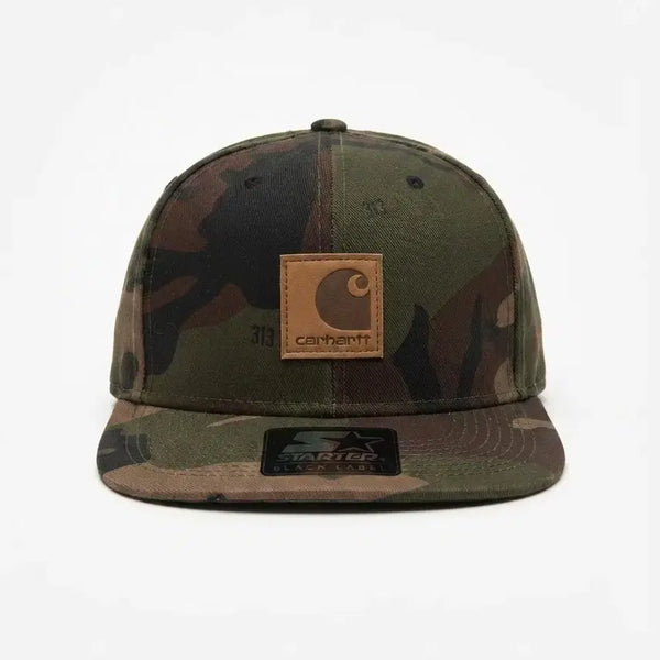 [BUNJANG] Carhartt Starter Black Label Camo Pattern Ball Cap OSFM / 칼하트 스타터 블랙라벨 카모 패턴 볼캡 OSFM