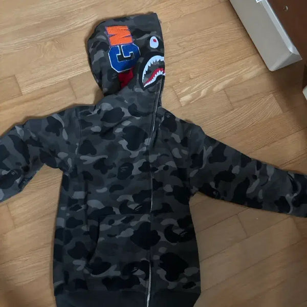 [BUNJANG] BAPE Shark Hoodie / 급처 베이프 샤크후드