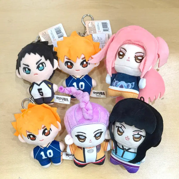 [BUNJANG] Haikyu!! Plush Keychain Set Bundle / 하이큐!! 인형뽑기 열쇠가방고리인형 키링 세트 일괄