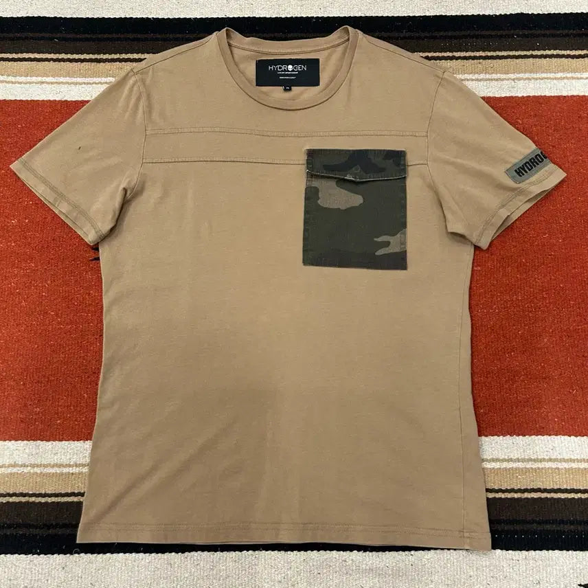 [BUNJANG] Hydrogen Pocket Short Sleeve T-Shirt / 하이드로겐 포켓 반팔티