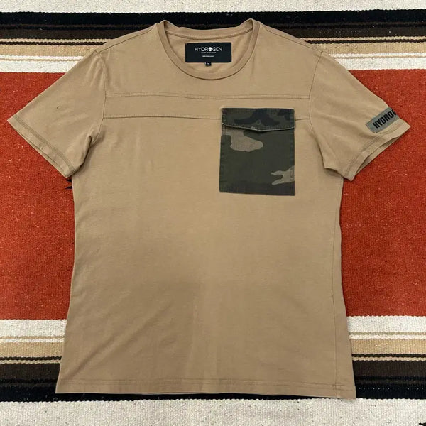 [BUNJANG] Hydrogen Pocket Short Sleeve T-Shirt / 하이드로겐 포켓 반팔티
