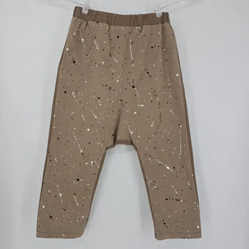 [BUNJANG] Antiqua Paint Splatter Baggy Pants (Brown) / antiqua 페인트 스플래터 배기 팬츠 (브라운)