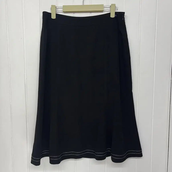 [BUNJANG] ACNC Black Midi Skirt Size 29 / ACNC 블랙 미디스커트 29인치 ㅡ0803