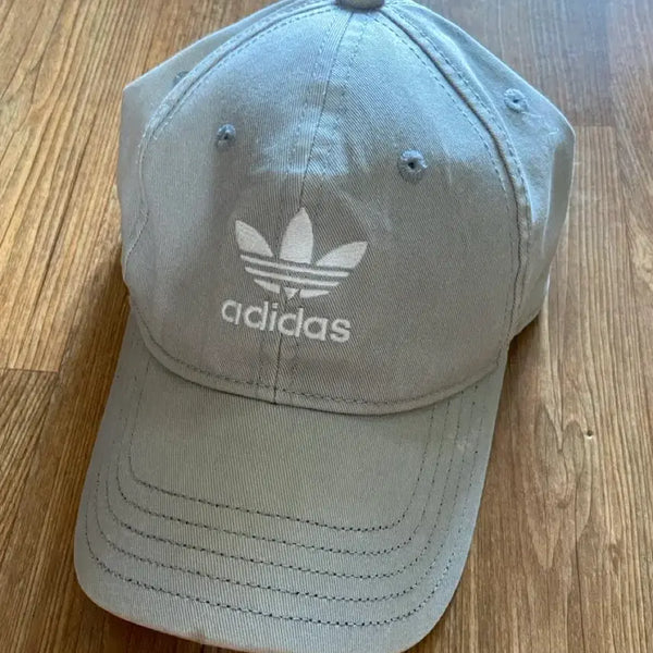 [BUNJANG] Adidas Beige Cotton Baseball Cap / 아디다스 볼캡