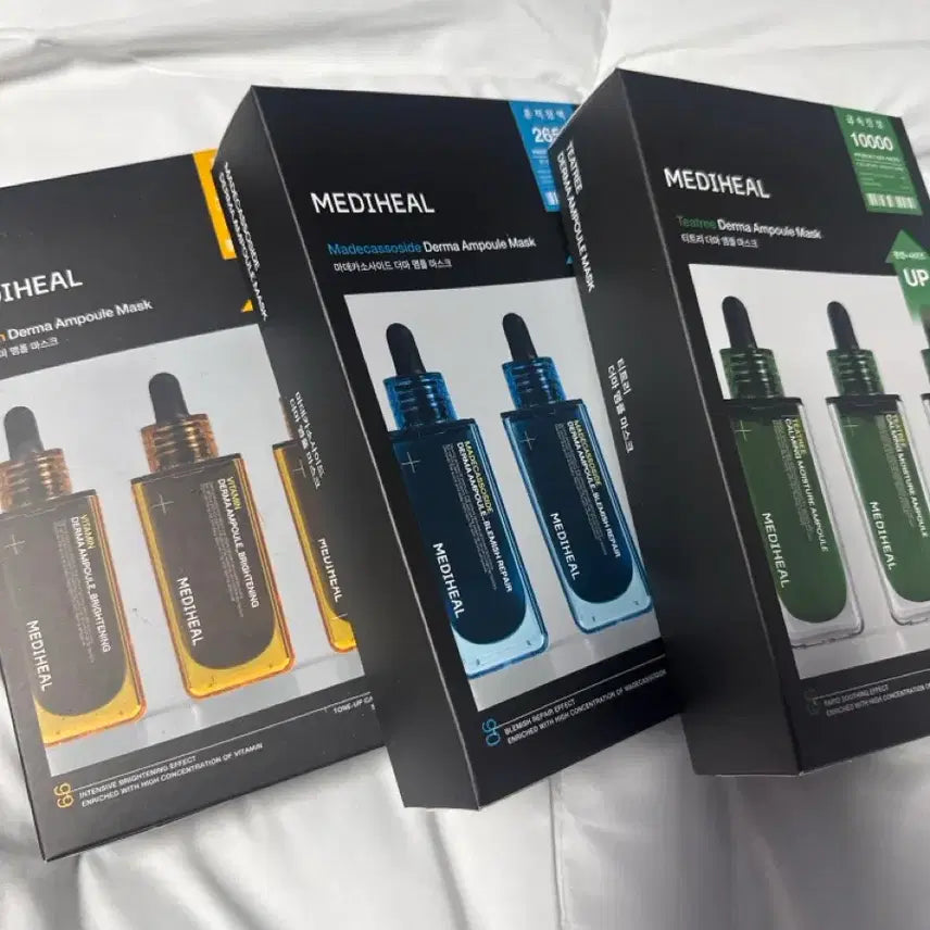 [BUNJANG] Mediheal Derma Ampoule Mask / 메디힐 더마 앰플 마스크 한개당 가격