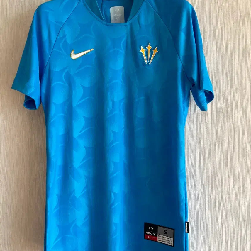 [BUNJANG] Nike x NOCTA Swoosh Star T-Shirt Blue S / 1회착용)나이키 녹타 스우시 별 반팔 티셔츠 블루 S