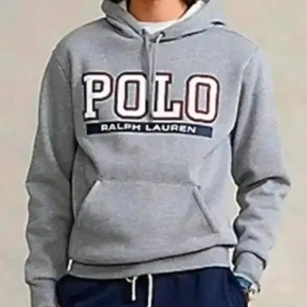 [BUNJANG] Polo Ralph Lauren Grey Hoodie XS / 신형라벨 ) 폴로 랄프로렌 그레이 후디 XS 사이즈