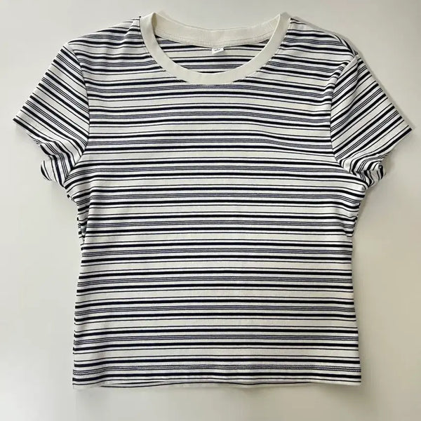 [BUNJANG] Uniqlo Mini T Striped T-shirt Size M / 유니클로 미니티 스트라이프  m 사이즈