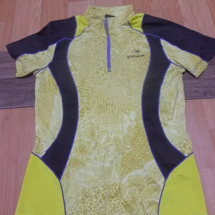 [BUNJANG] Eider Women's Half-Zip T-Shirt / 올킬7000 아이더 여성 반팔 반집업 티셔츠 등산복 1