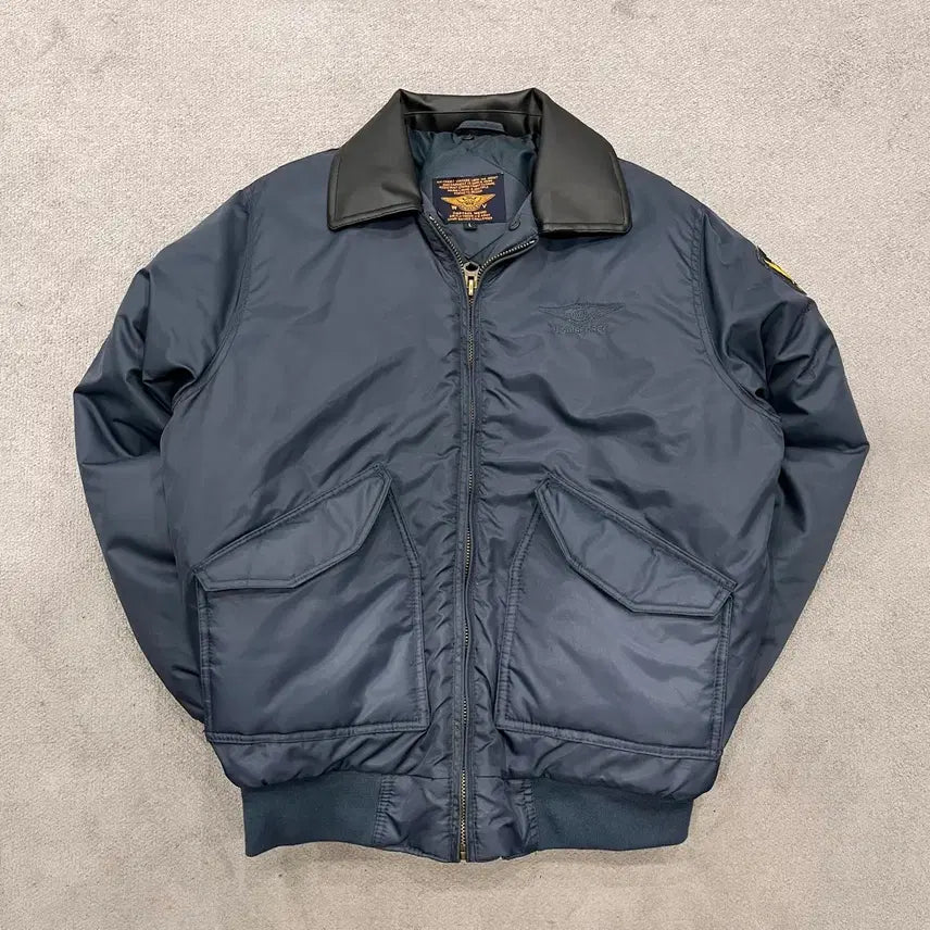 [BUNJANG] L Captain Weebik Flight Jumper Jacket / L 캡틴위빅 항공 점퍼 자켓