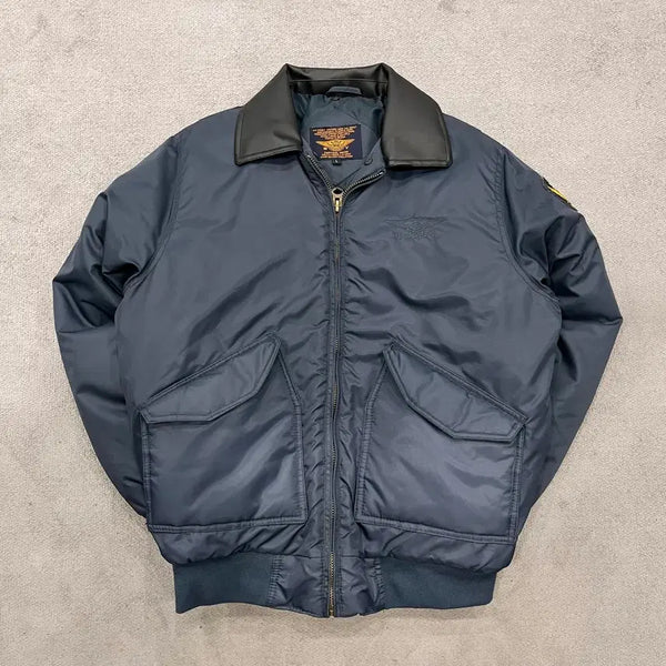 [BUNJANG] L Captain Weebik Flight Jumper Jacket / L 캡틴위빅 항공 점퍼 자켓