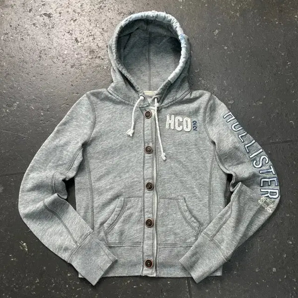 [BUNJANG] Hollister 95 Zip-Up Hoodie / 95 홀리스터 후드집업