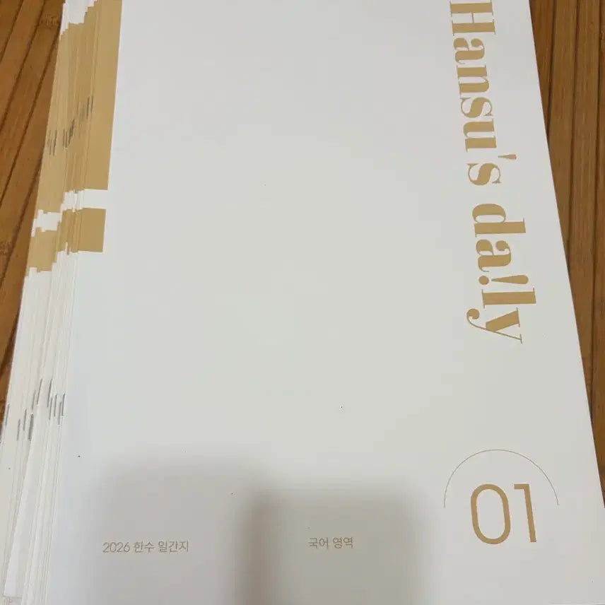 [BUNJANG] 2026 Si-dae x Han-su Daily Newspaper Issues 1-40 / 2026 시대 x 한수 일간지 1-40(40회분)
