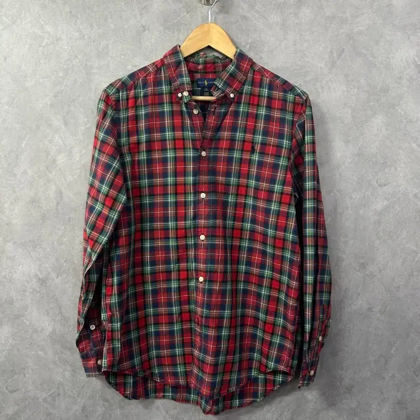 [BUNJANG] Polo Ralph Lauren Check Shirt Men's XL / 폴로 랄프로렌 체크 셔츠 남성 18/20 XL