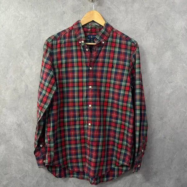 [BUNJANG] Polo Ralph Lauren Check Shirt Men's XL / 폴로 랄프로렌 체크 셔츠 남성 18/20 XL