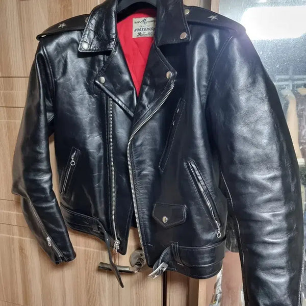 [BUNJANG] Durabl 42 Size Horsehide Vegetable Leather Jacket / 메루카리 듀라블 42사이즈