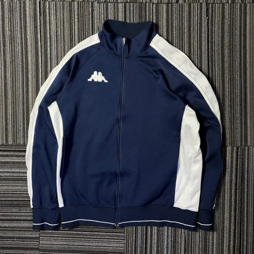 [BUNJANG] Kappa Navy Sideline Track Top / 카파 네이비 사이드라인 트랙탑