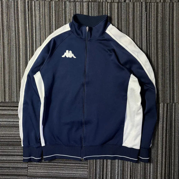 [BUNJANG] Kappa Navy Sideline Track Top / 카파 네이비 사이드라인 트랙탑