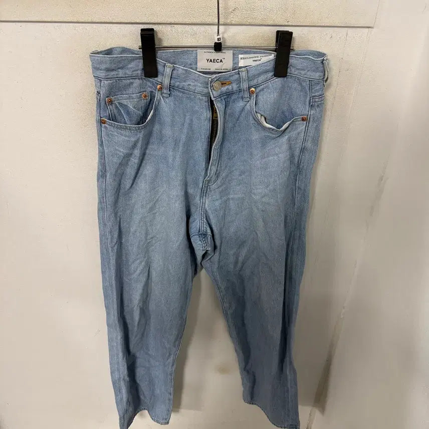 [BUNJANG] YAECA Denim Pants Light Blue / YAECA 데님팬츠