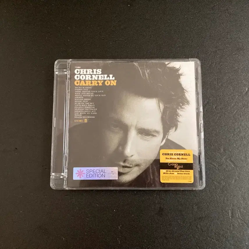 [BUNJANG] Chris Cornell Carry On '07 European Special Edition CD / 크리스 코넬-Carry On '07 유럽발매 스페셜에디션CD