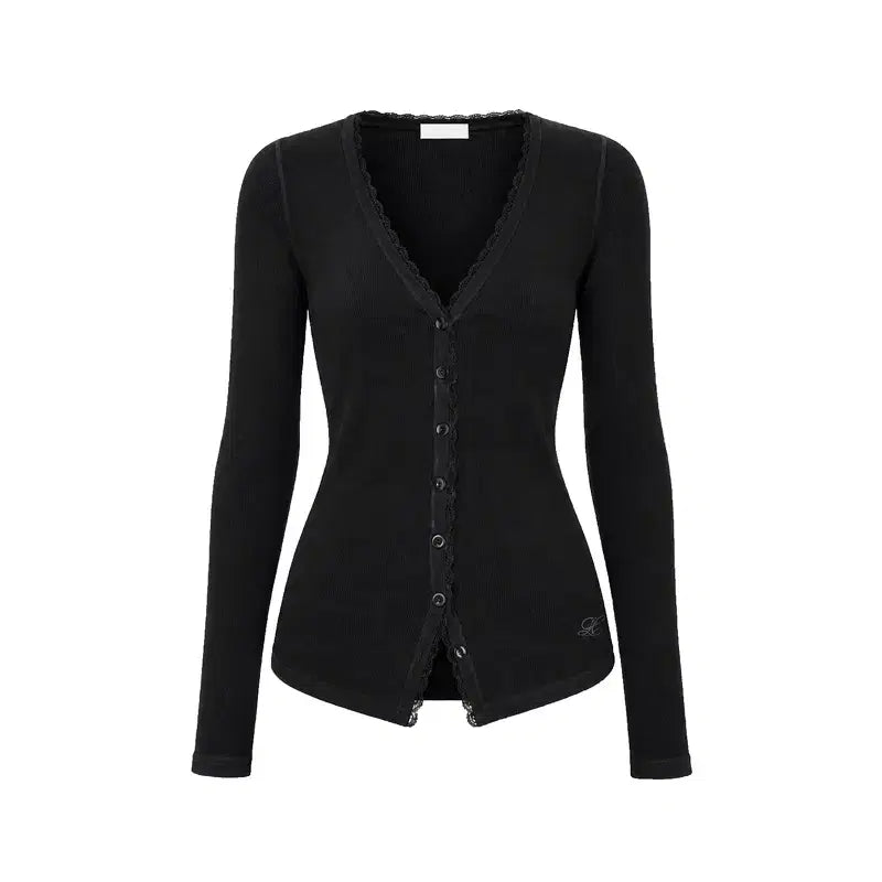 [BUNJANG] Clesir Wony House Frappe Cardigan Black (Sealed) / (미개봉새상품) 클리시어 워니하우스 프라페 가디건 블랙