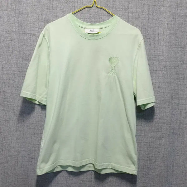 [BUNJANG] AMI Heart Logo Short Sleeve T-Shirt S / 아미 하트 로고 반팔 티셔츠  s